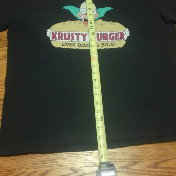 🍔🤡 Krusty Burger Clown 📺 The Simpsons ☁️ Shirt XXL 2XL 🔥 Rare ✨️ - Picture 5 of 8